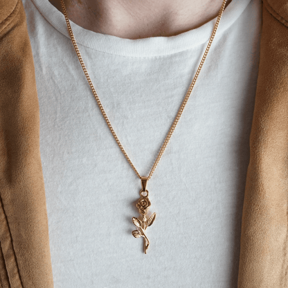 COLLAR ROSA - GOLD - ATHEREOS