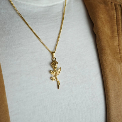 COLLAR ROSA - GOLD - ATHEREOS