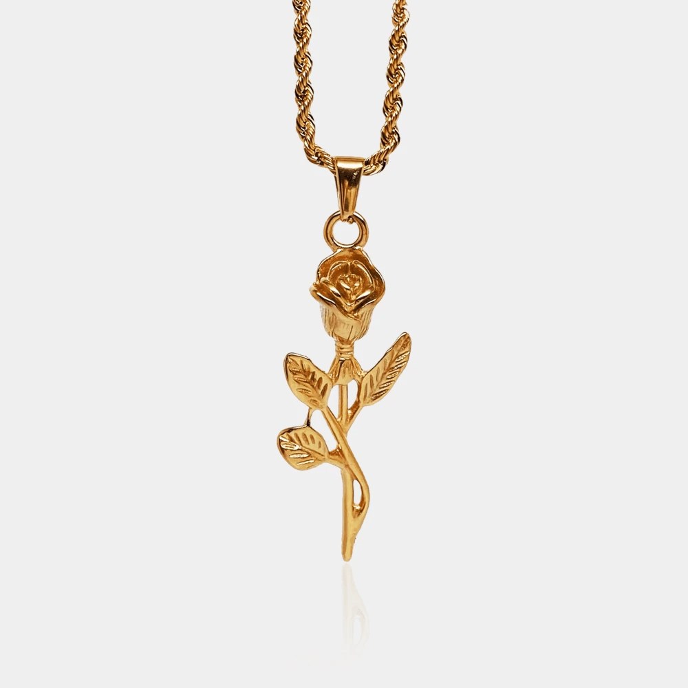 COLLAR ROSA - GOLD - ATHEREOS