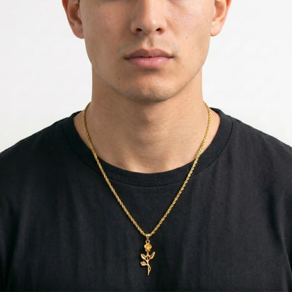COLLAR ROSA - GOLD - Athereos