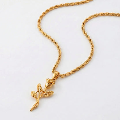 COLLAR ROSA - GOLD - Athereos