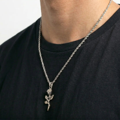 COLLAR ROSA - SILVER - Athereos