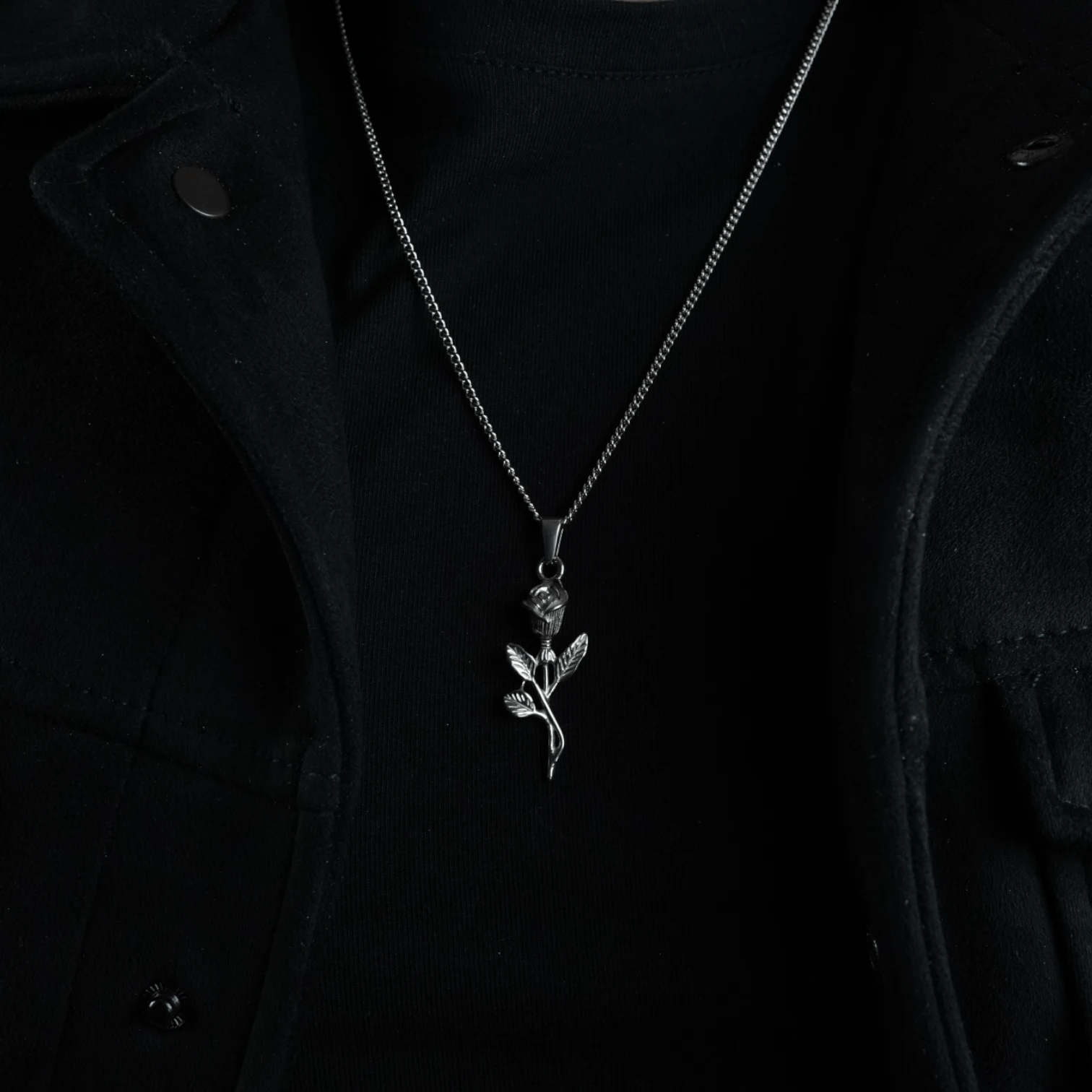 COLLAR ROSA - SILVER - ATHEREOS