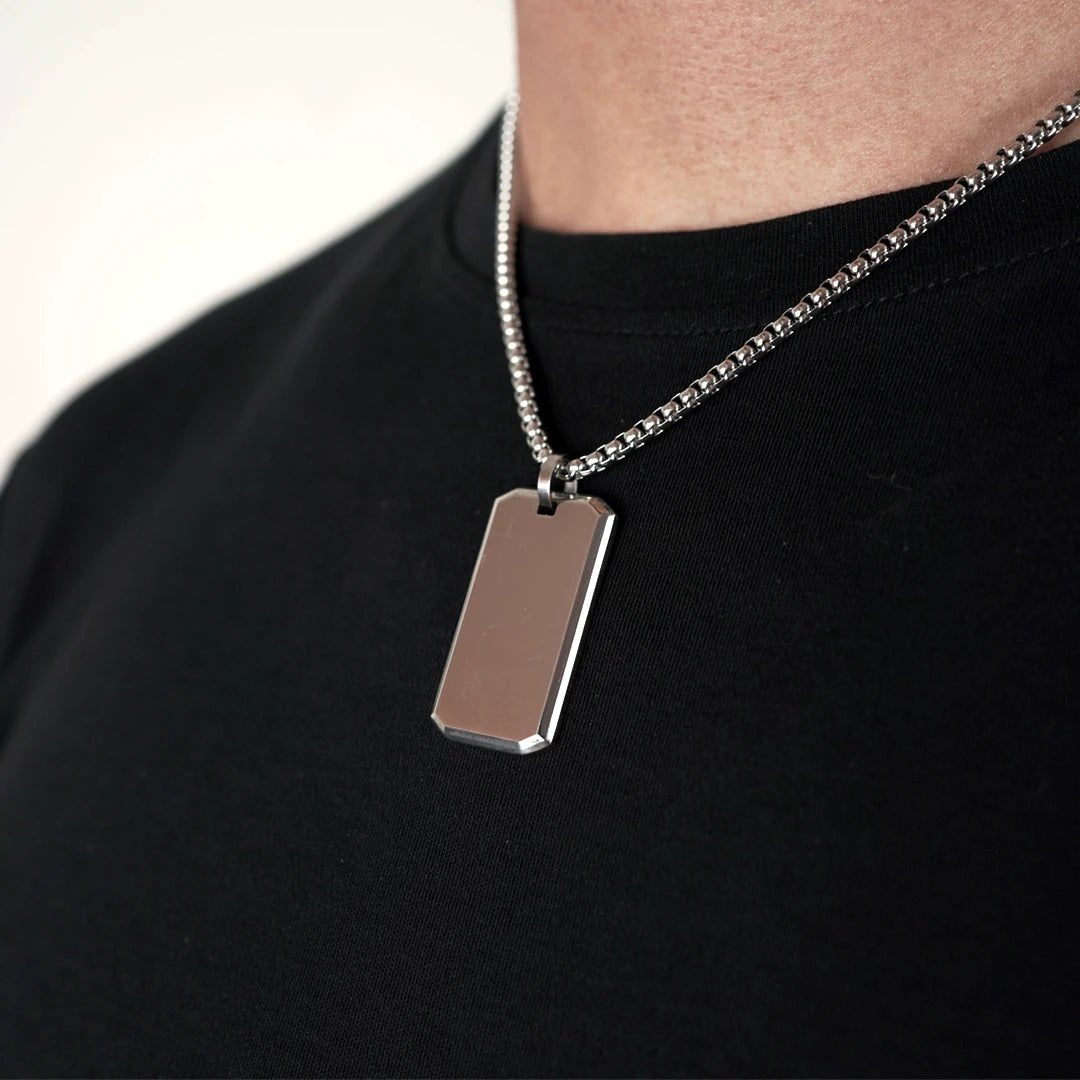 COLLAR TAG - SILVER - ATHEREOS