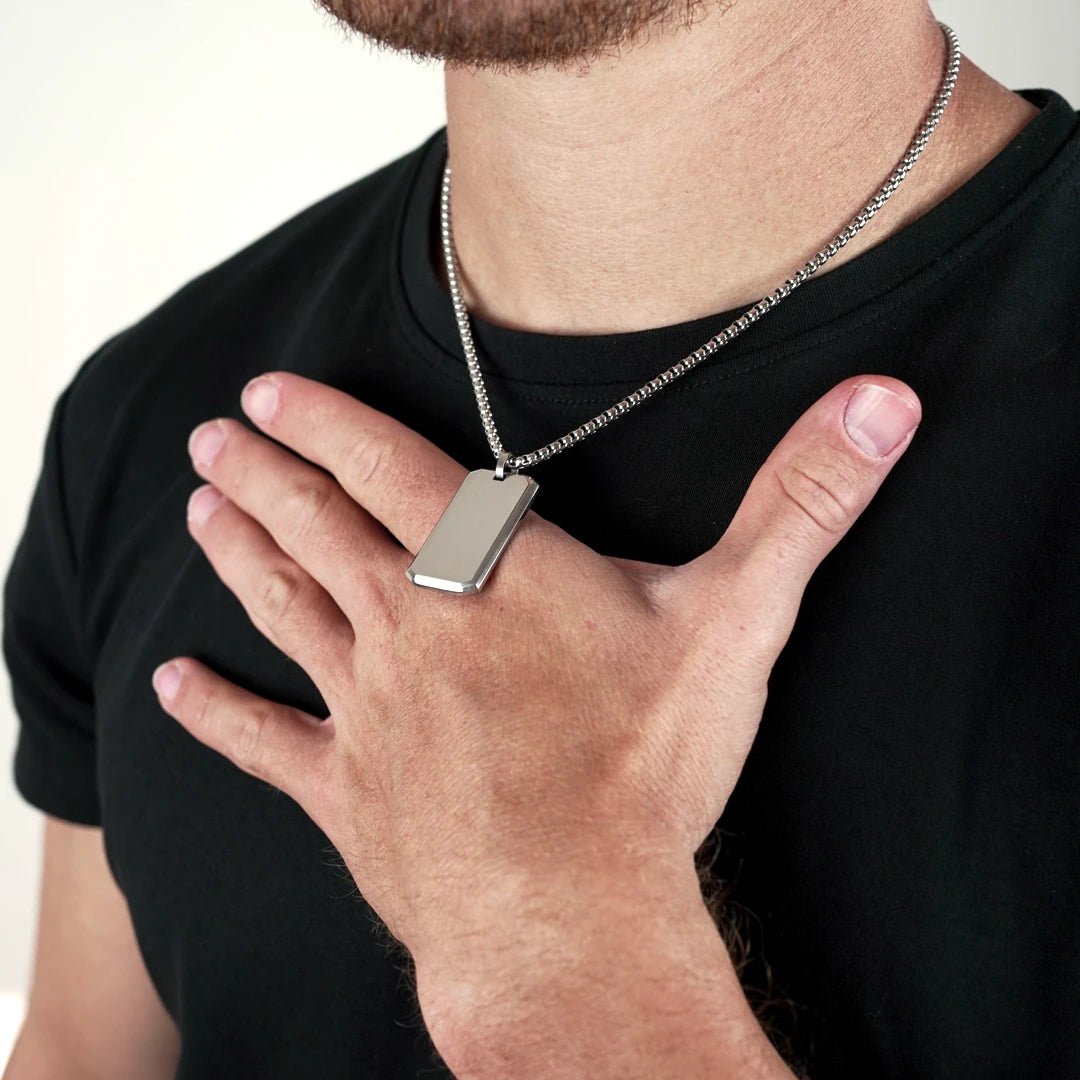 COLLAR TAG - SILVER - ATHEREOS