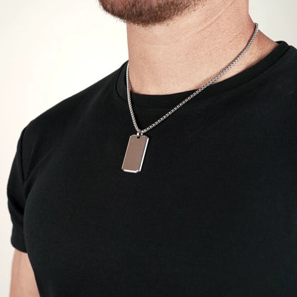 COLLAR TAG - SILVER - ATHEREOS