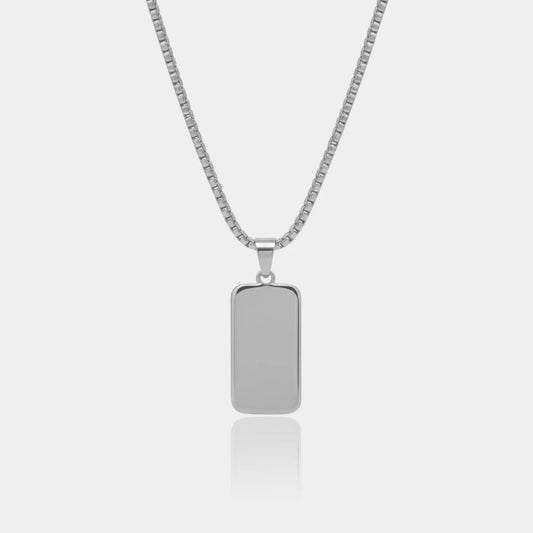 COLLAR TAG - SILVER - ATHEREOS