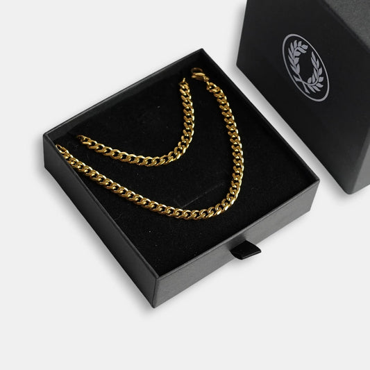 SET CUBANO - GOLD 5MM - ATHEREOS