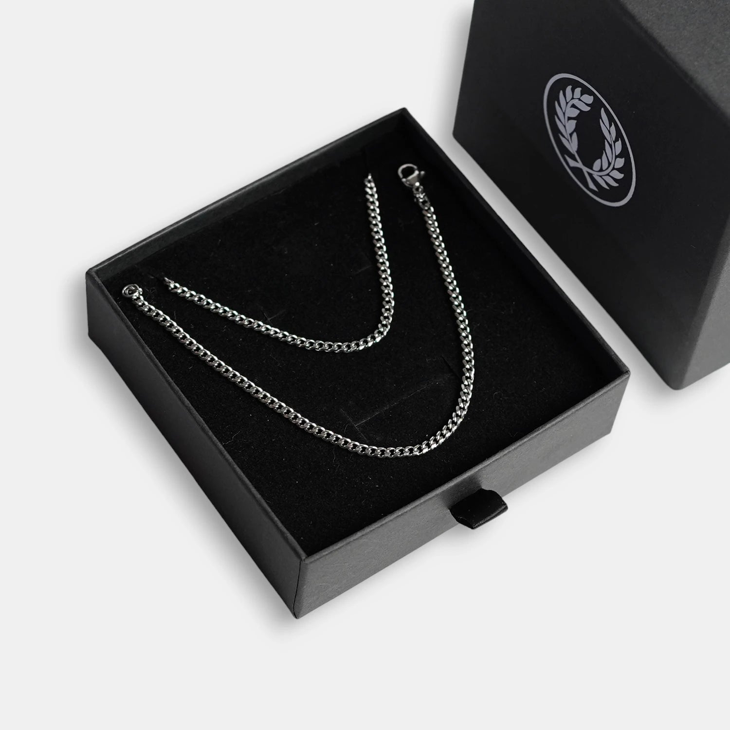 SET CUBANO - SILVER 3MM - ATHEREOS