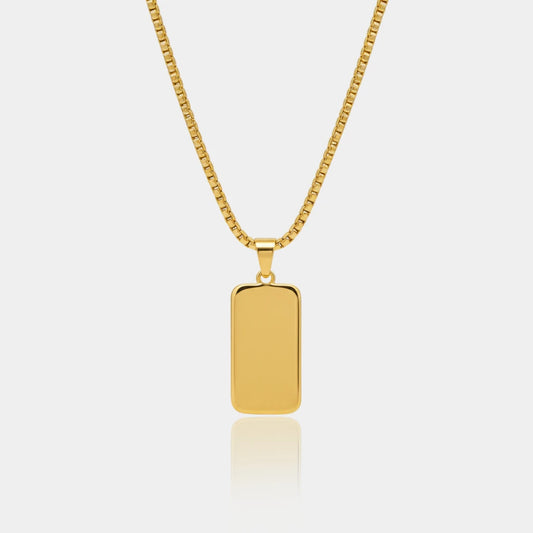 COLLAR TAG - GOLD