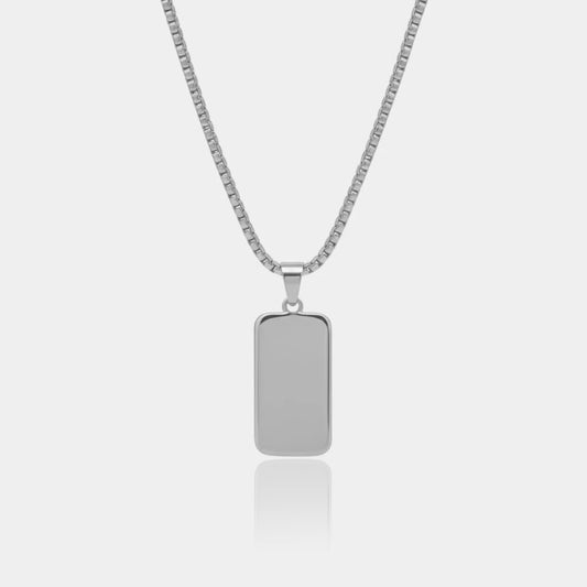 COLLAR TAG - SILVER
